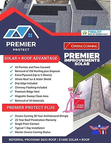 New Roof & Solar Panels in CT | Affordable Solar Installation