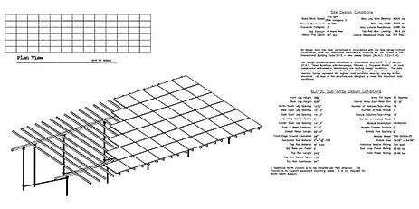 engineering plan for residential ground mounted solar panel system in connecticut