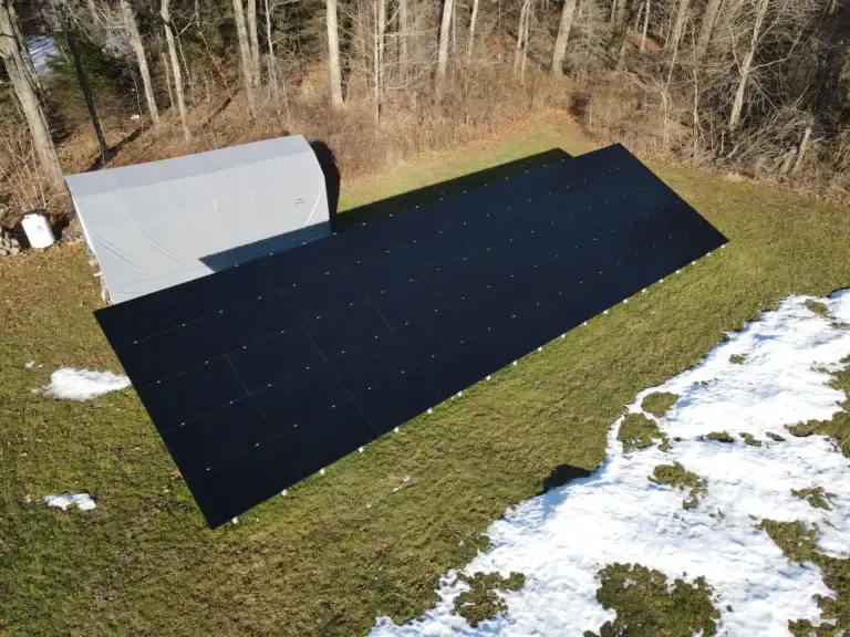 Ground-Mounted Solar Installation in Burlington, CT
