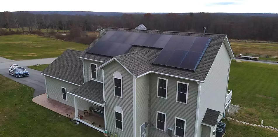 MADISON CT SOLAR INSTALLATION NEW ROOF WITH SOLAR PANELS
