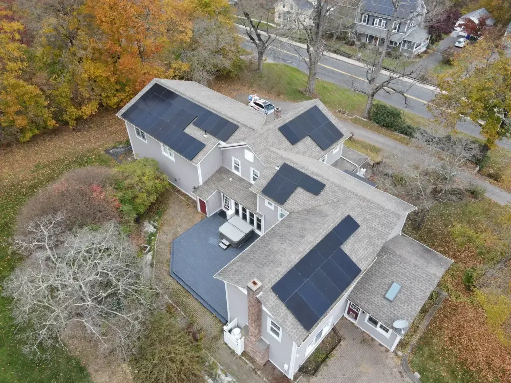Residential solar energy solutions in East Hampton, Connecticut.