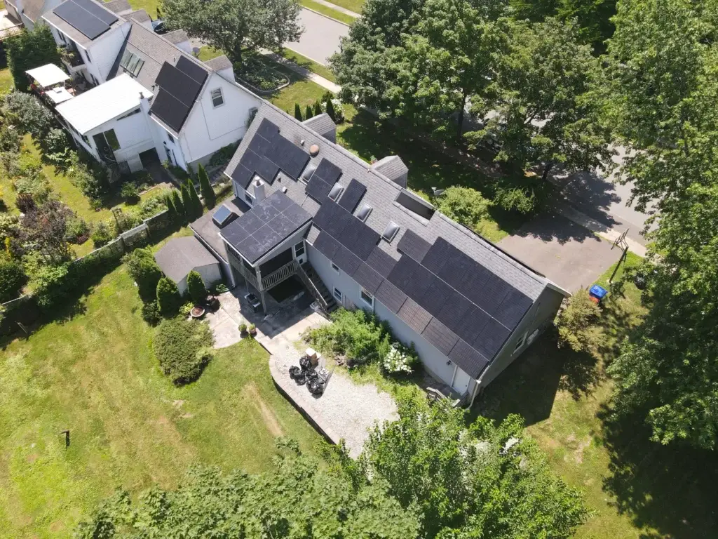 Solar installer providing services in Middletown, Connecticut.