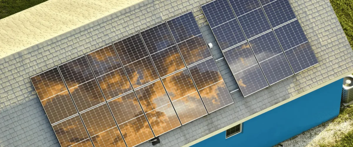 Damage Solar Panels